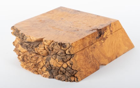 Michael Elkan Burl Wood Box