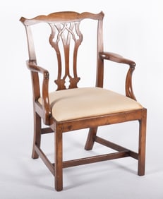 Antique English Georgian Arm Chair