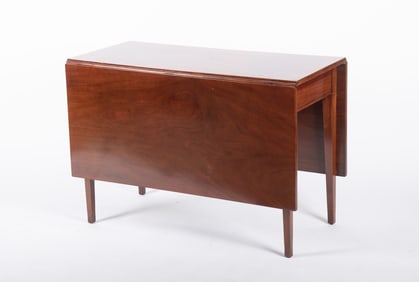 Semi Antique English Mahogany Dining Table