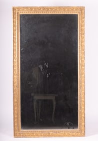 Nineteenth Century Gilt Wood Wall Mirror