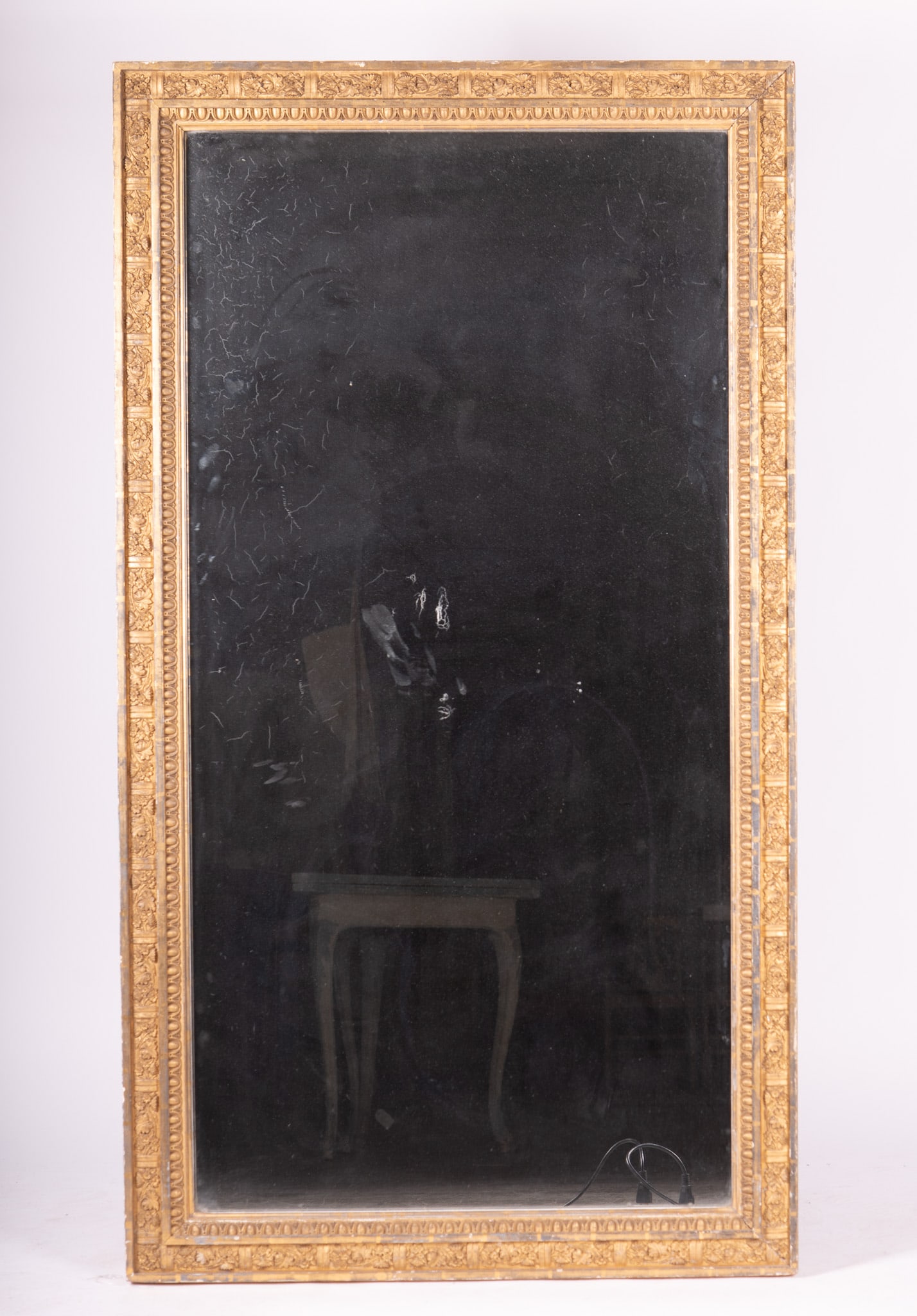 Nineteenth Century Gilt Wood Wall Mirror (1 of 4)