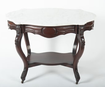 Antique Victorian Parlor Table