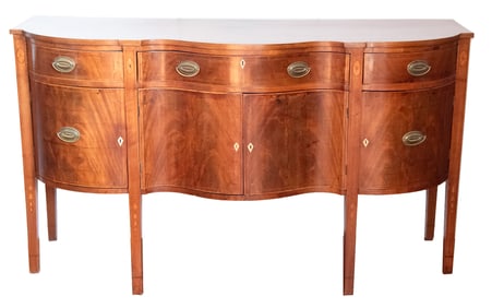 A Late Eighteenth Century Federal Mahogany Buffet