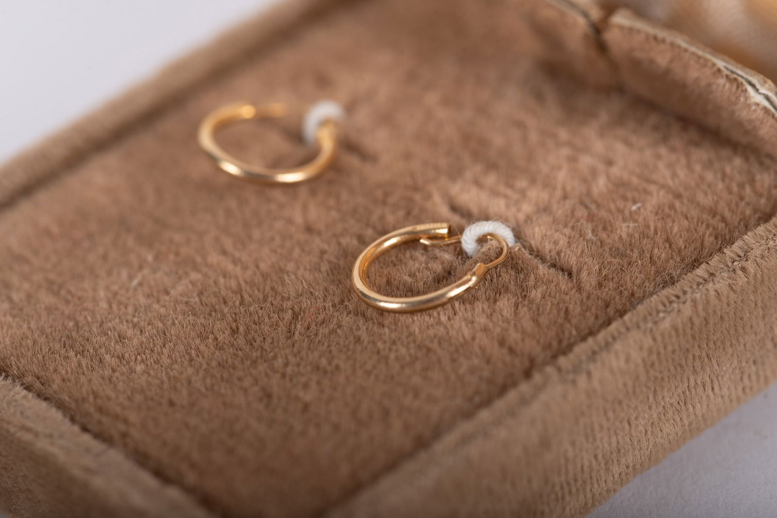 14k Small Hoop Earrings - 2