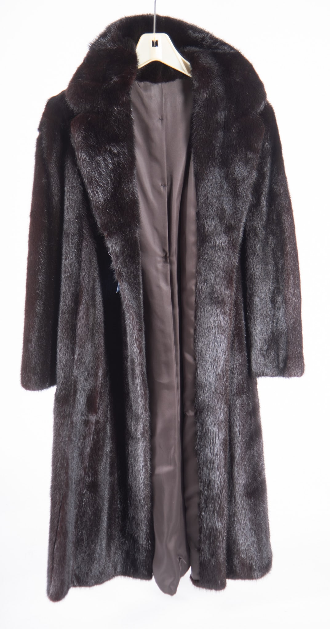 Full Length Black Mink Coat (1 of 2)