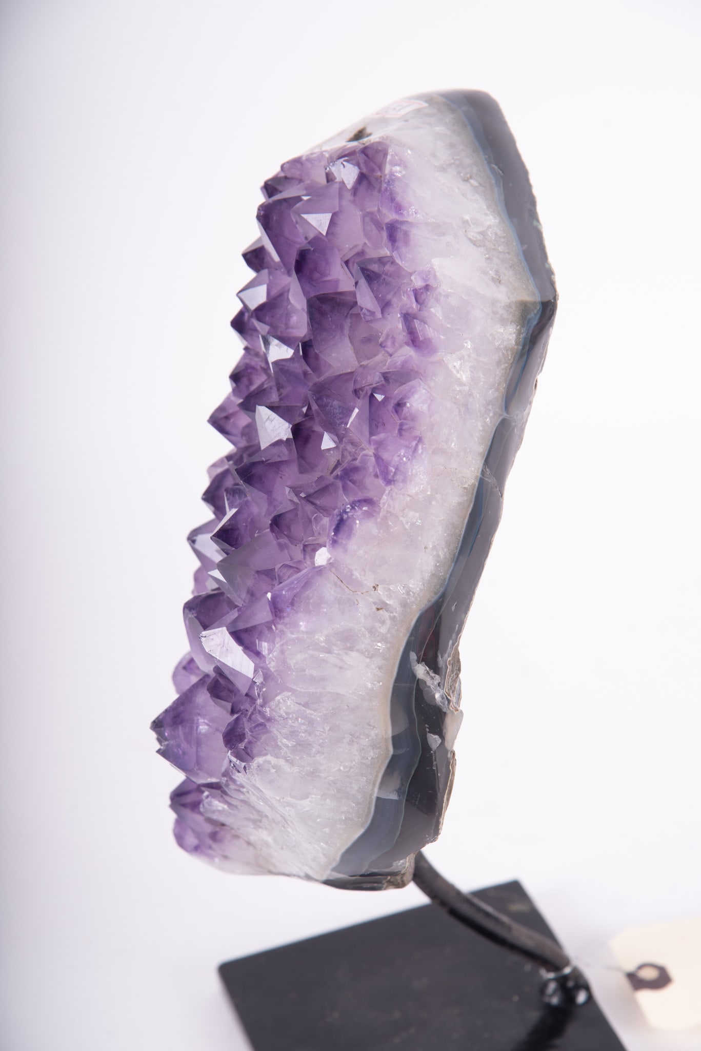 Amethyst Specimen on Stand - 3
