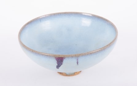 A Chinese Jun Ware Footed Bowl, Northern Song Style