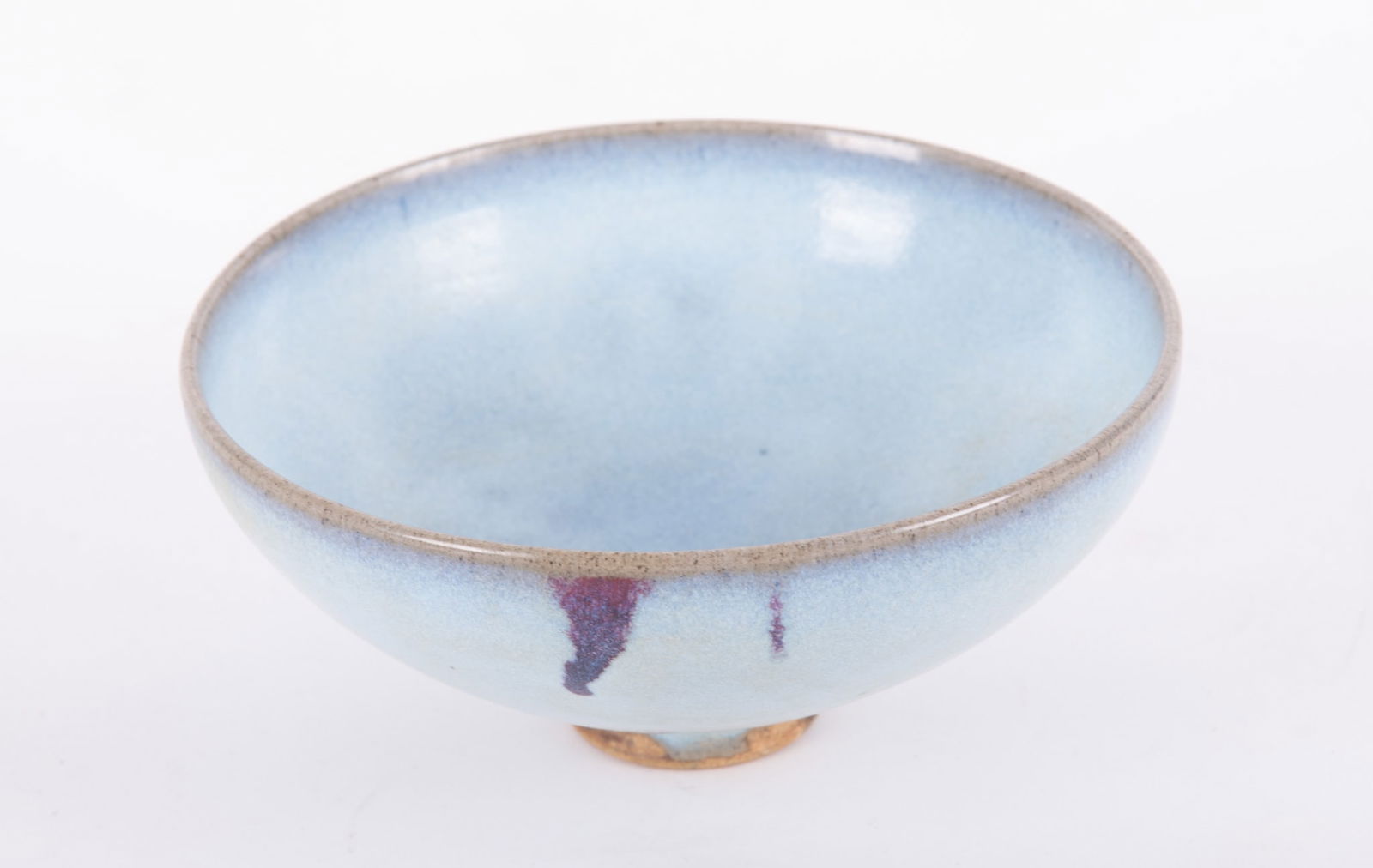 A Chinese Jun Ware Footed Bowl, Northern Song Style (1 of 3)