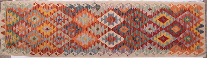 Hand Knotted Kilim Runner