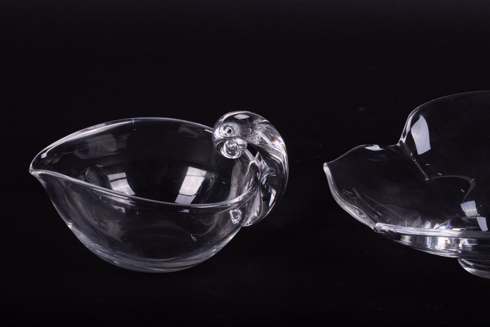 Three Steuben Crystal Table Articles - 2