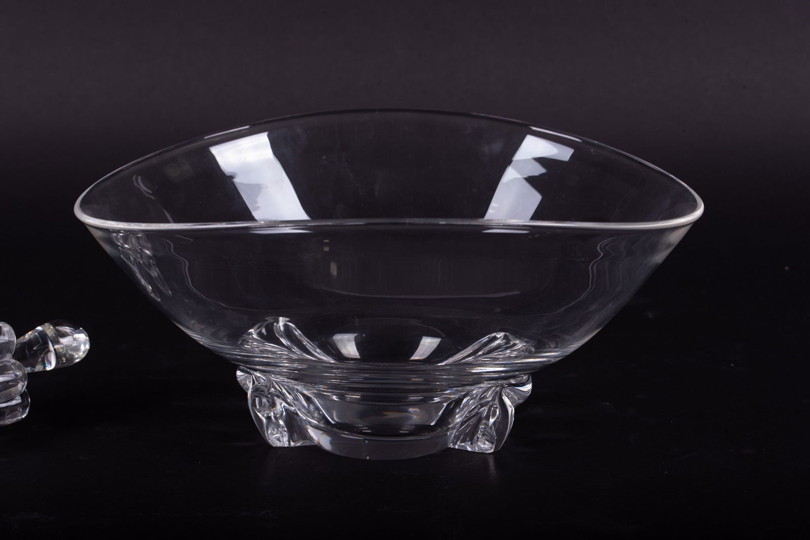 Two Steuben Crystal Table Articles - 3