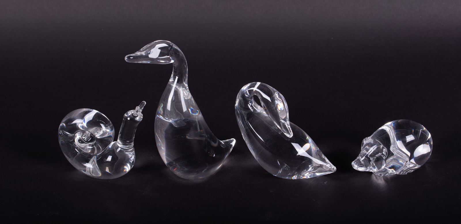 A Collection of Four Steuben Animals (1 of 4)