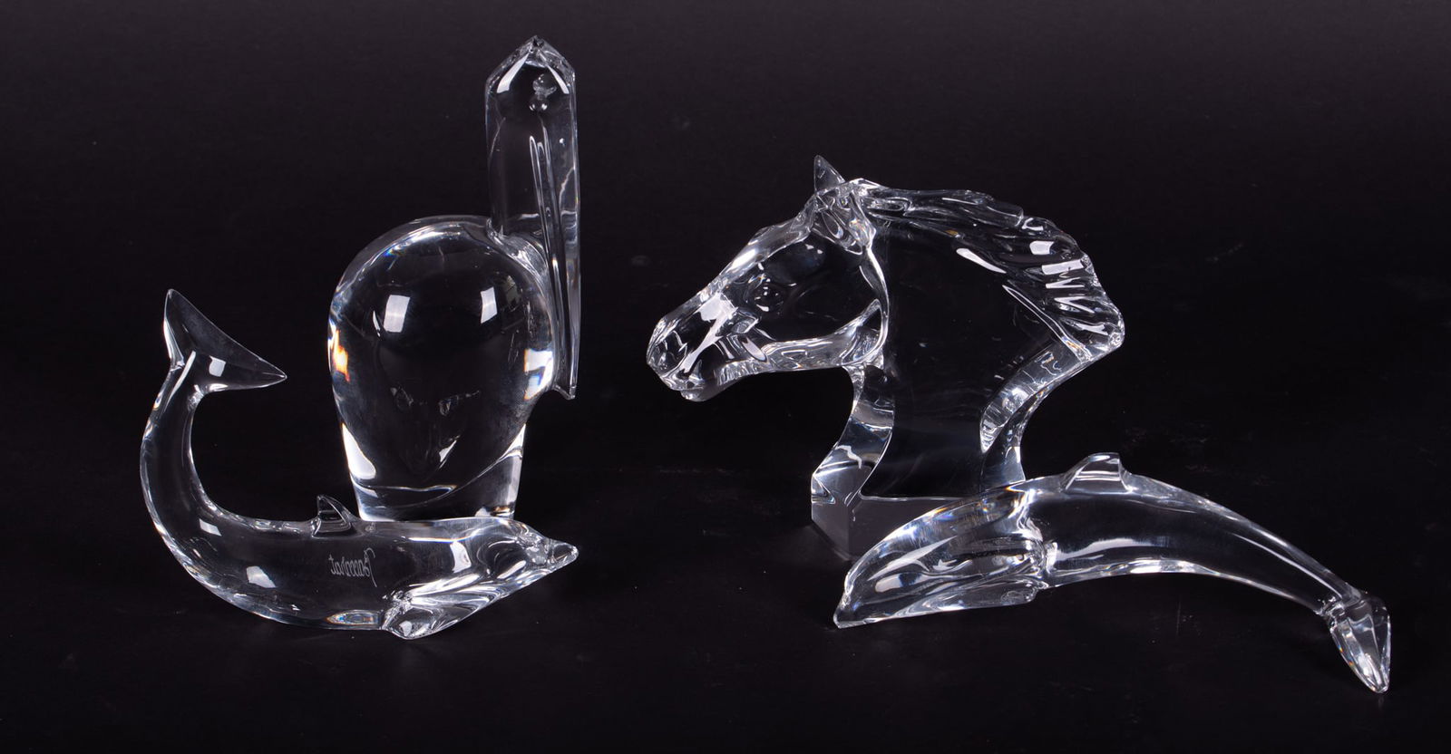 Four Baccarat Crystal Animals (1 of 3)