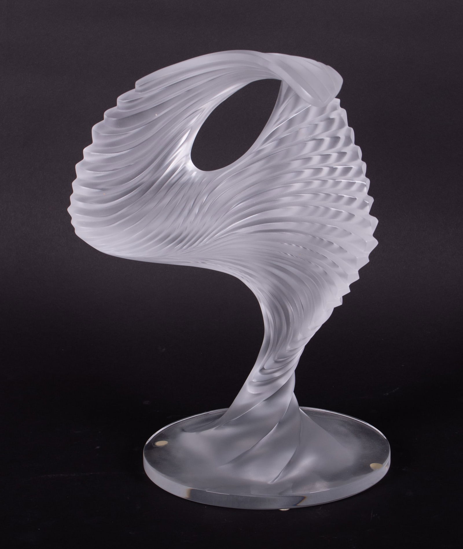 A Lalique Crystal "Trophee" Sculpture (1 of 4)