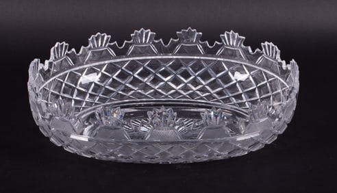 Waterford Crystal Heritage Collection Kennedy Centerpiece Bowl