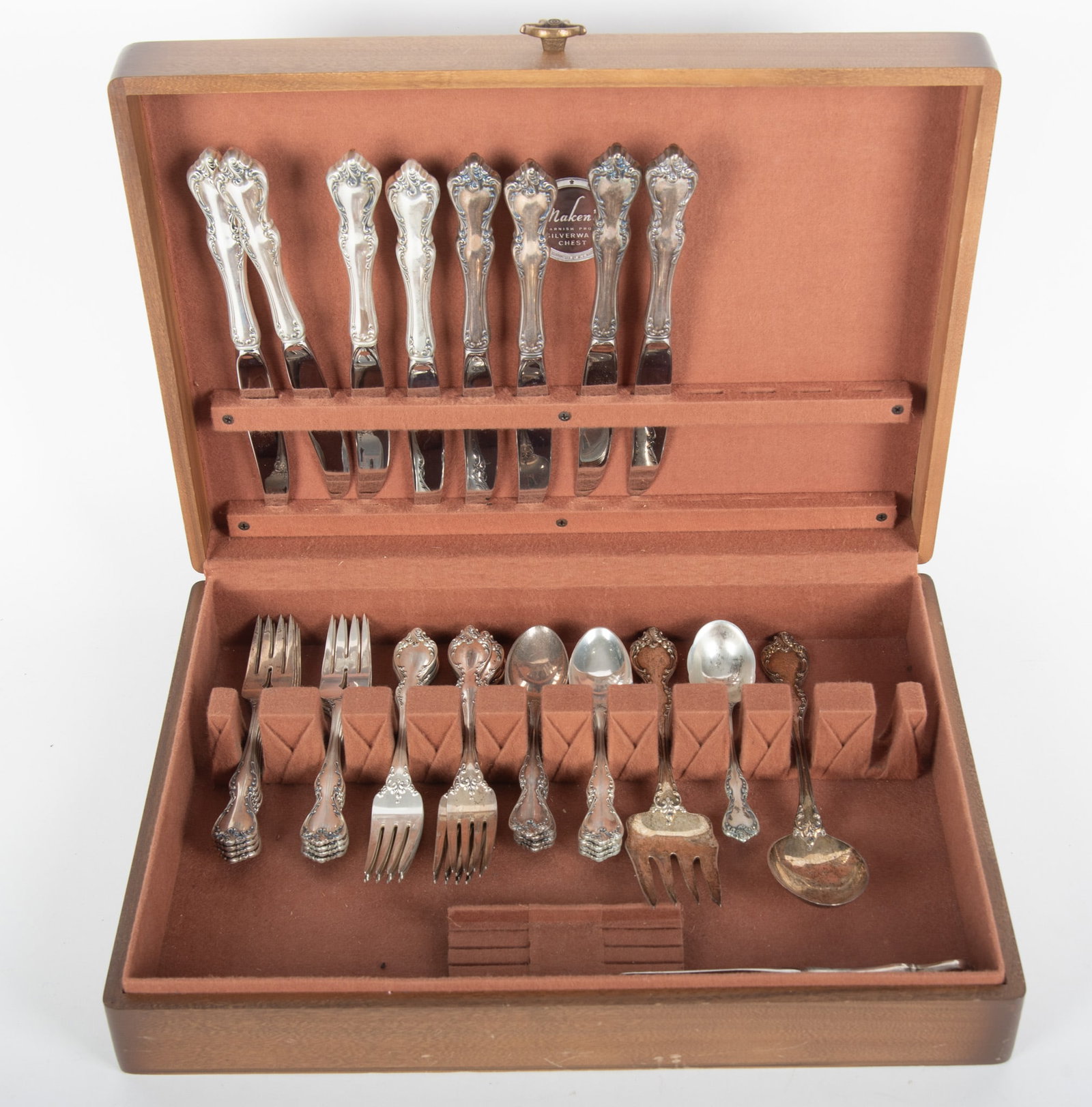 A Sterling Silver Service for Eight, Debussy by Towle (1 of 4)