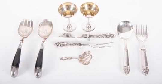 Assortment of Sterling Silver Serving Pieces