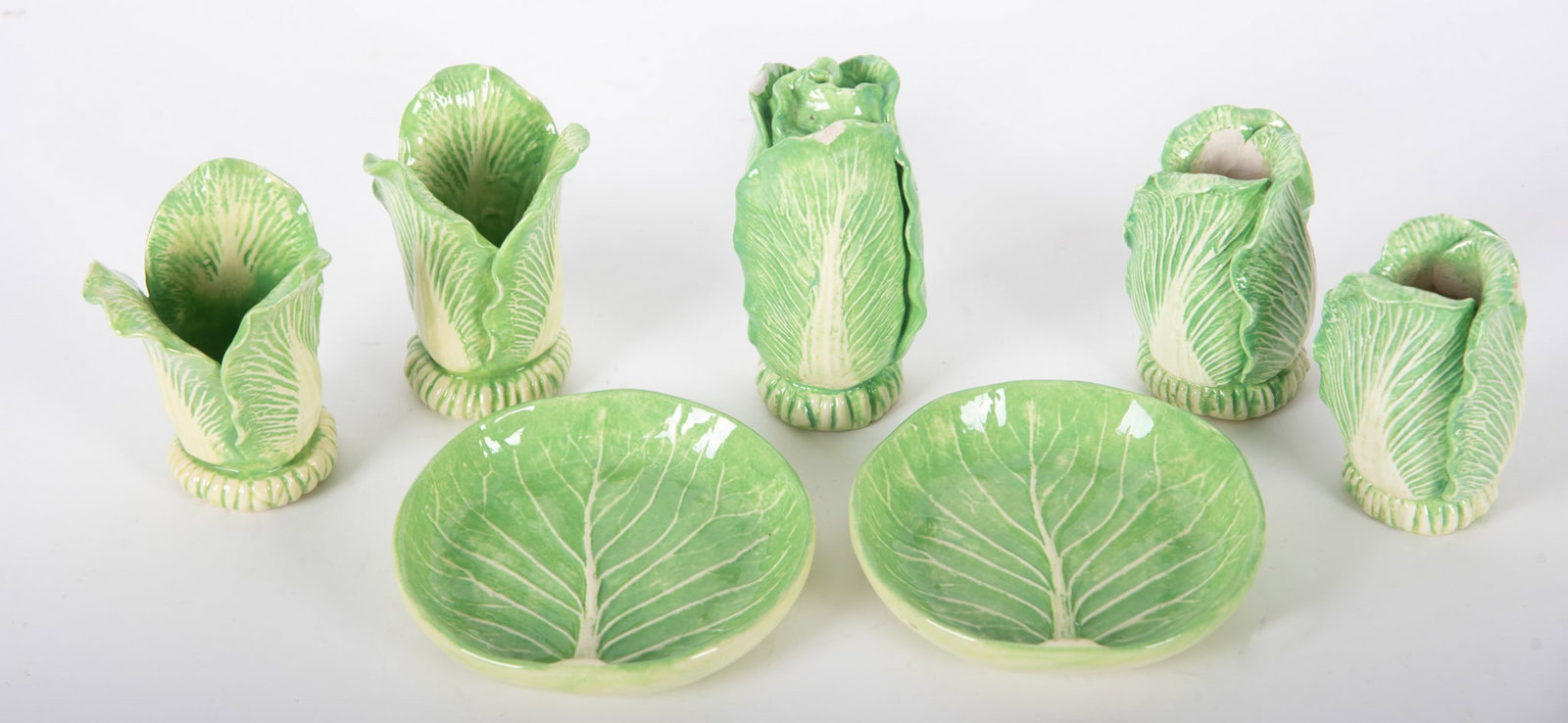 An Assortment of Vintage Dodie Thayer Lettuce Ware (1 of 5)