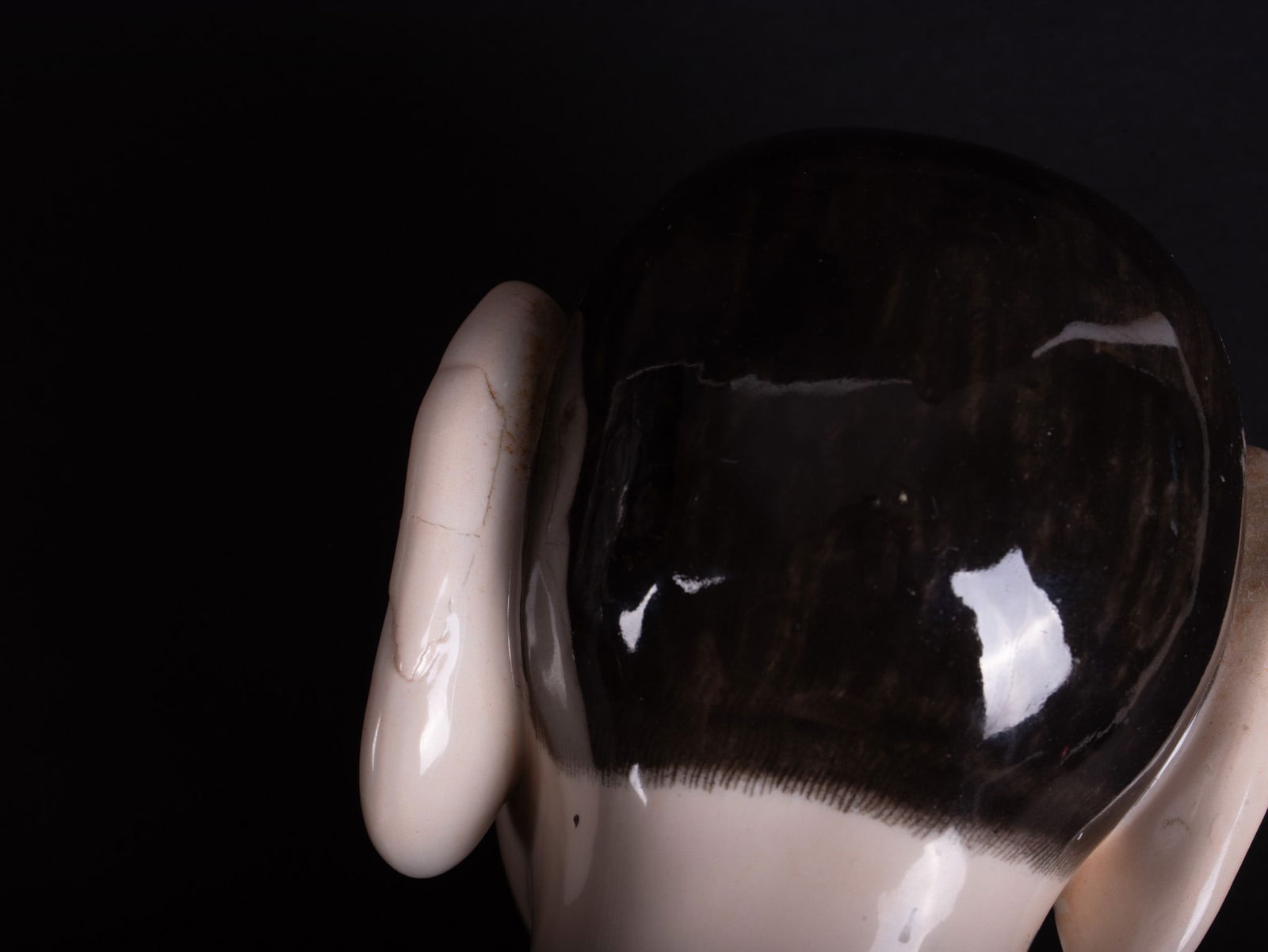 Meissen, a Large 19th Century Porcelain "Pagoda" Nodding Figure - 18