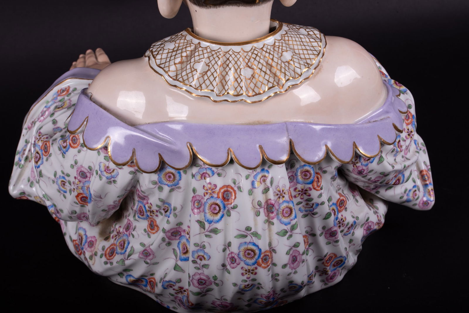 Meissen, a Large 19th Century Porcelain "Pagoda" Nodding Figure - 6