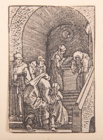 Albrecht Altdorfer, Germany (1480-1538), The Presentation of the Virgin, wood engraving