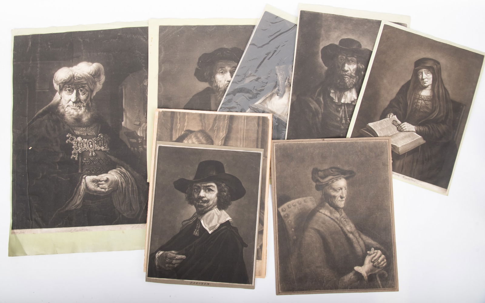 A Collection of Eight 18th Century Mezzotints (1 of 4)