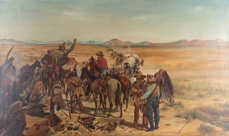 Belle Hoyt, American 19th-20th Century, oil on canvas