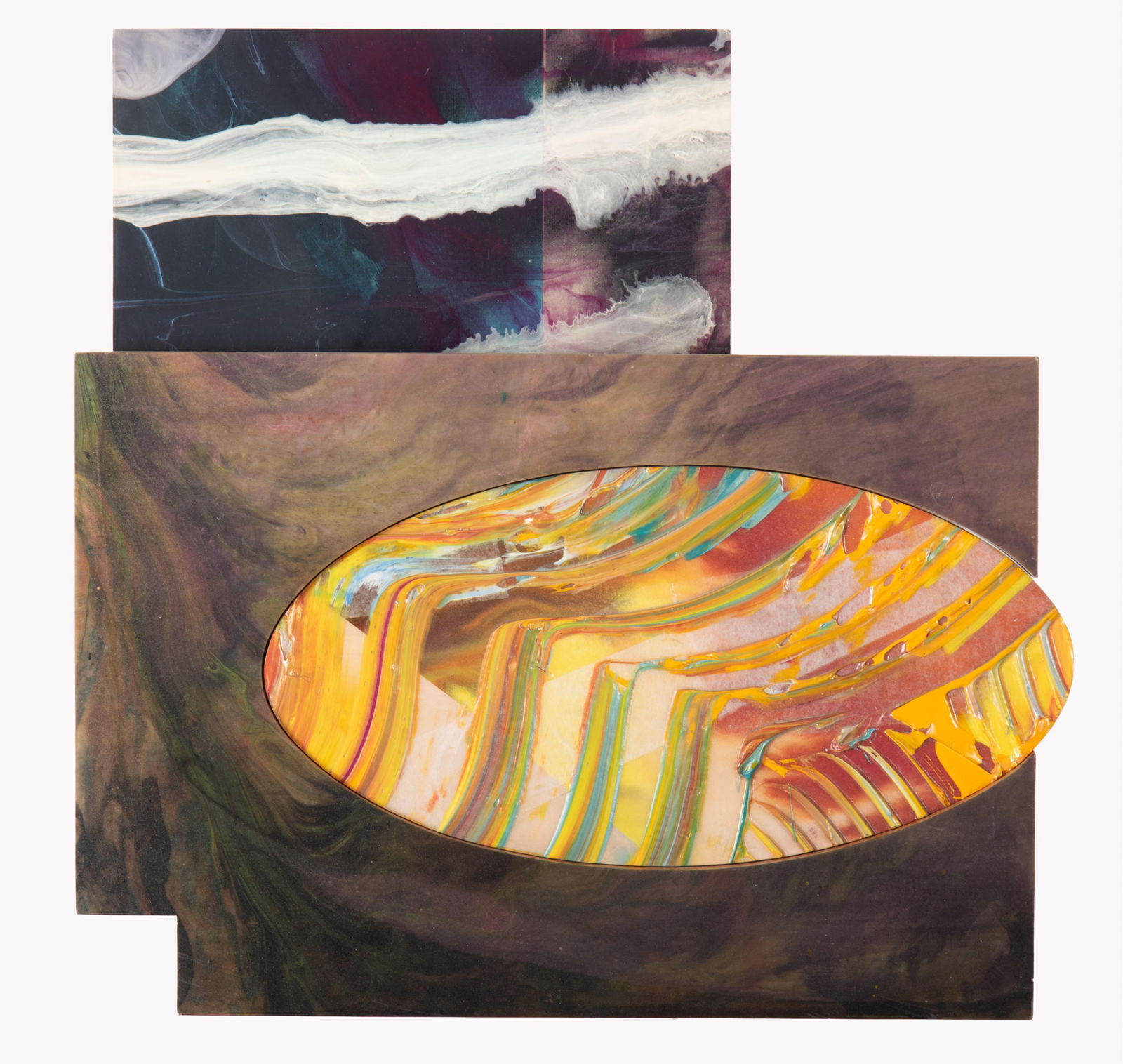Sam Gilliam, District Of Columbia, Kentucky (1933-2022), Sanganer, 1997, oil on wood (1 of 8)