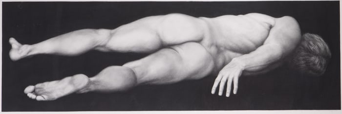 Joseph Piccillo, New York, California (b. 1941), Study, October, 1985, charcoal on paper