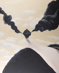 Richard Butler, New York/England (b. 1956), Geisha, 2006, oil on canvas