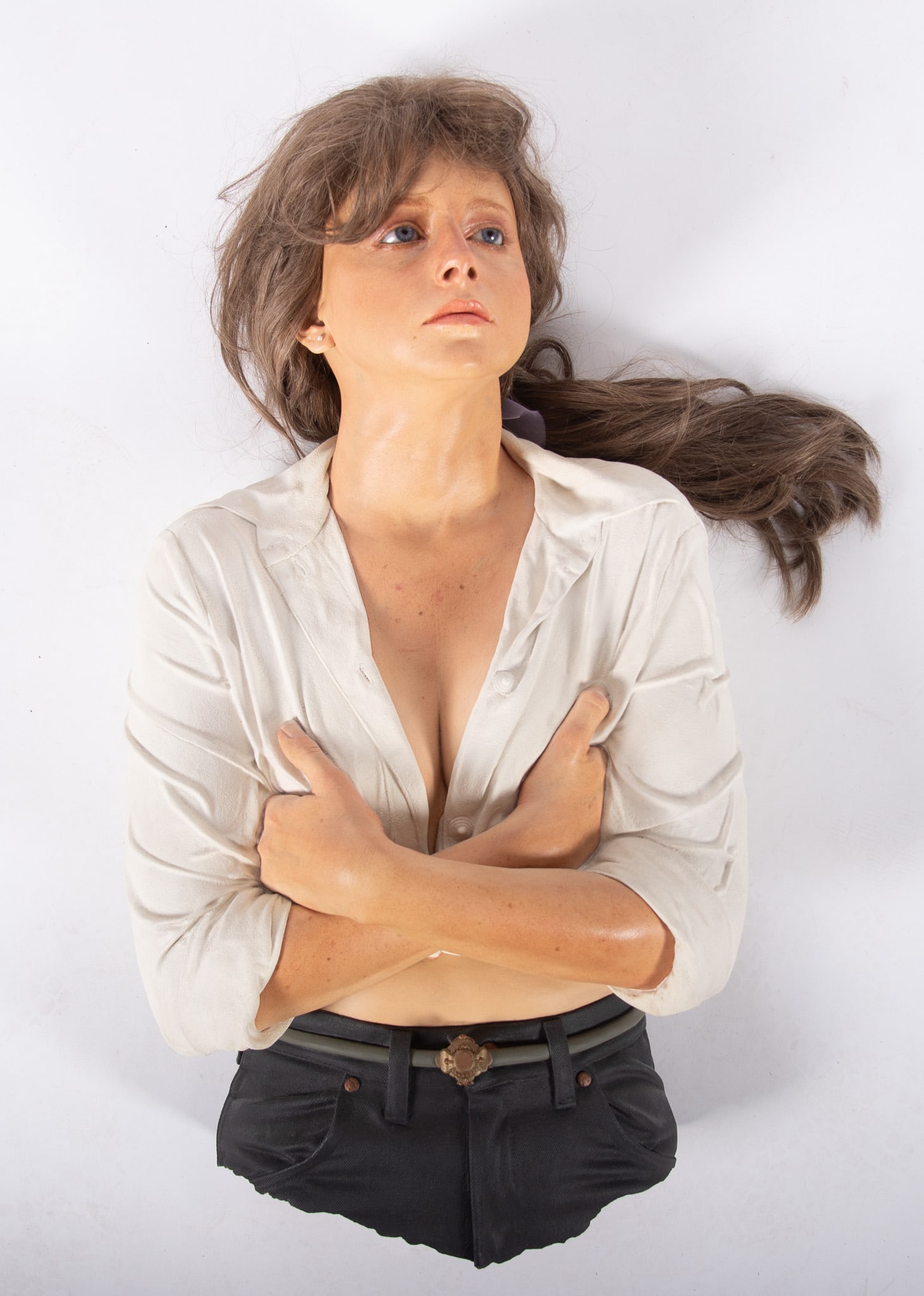 Marc Sijan, Wisconsin (b. 1946), Female Torso, Painted resin and mixed media (1 of 9)