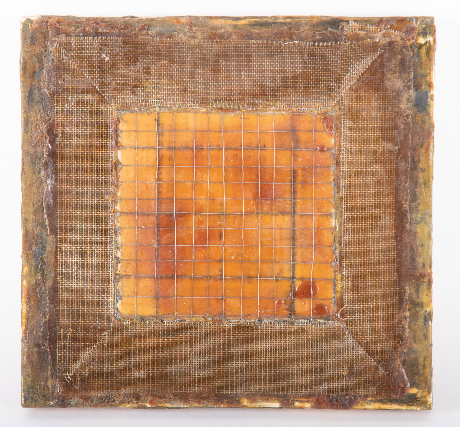 Annette Morriss, New York 20th Century, A Woman, 1988, mixed media on panel (1 of 4)