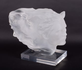 Frederick Hart, Washington DC (1943-1999), Reverie, 1995, clear acrylic resin, ed. #67/350