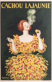Leonetto Cappiello, France (1875-1942), Cachou Lajaune, vintage color lithographic poster, 1920