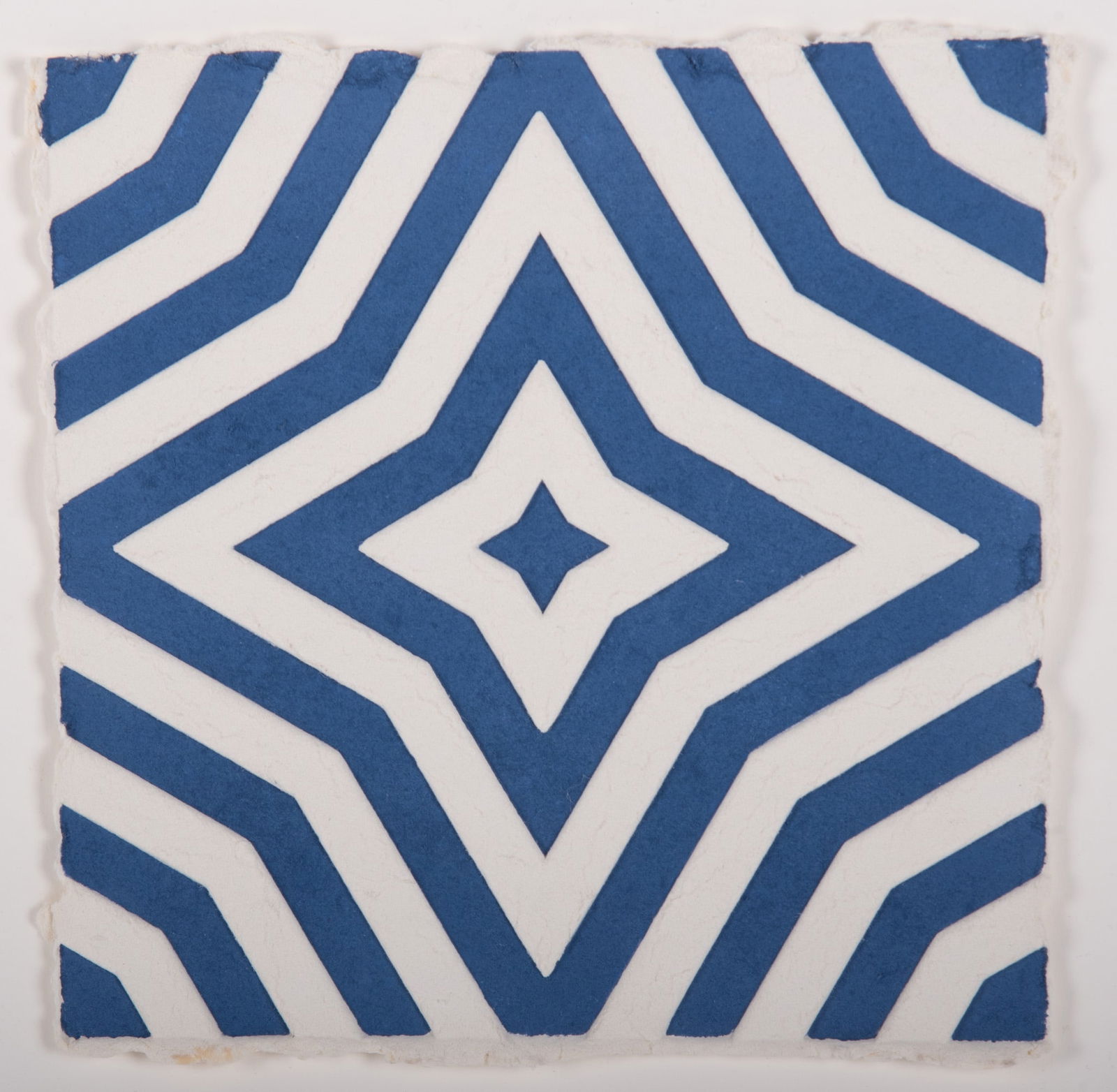 Sol LeWitt, American (1928-2007), From: Stars, Four Pointed, 1996, etching with embossing (1 of 3)