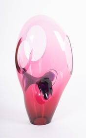 Joe Grant, (1909-2005), Art Glass Sculpture, 1992