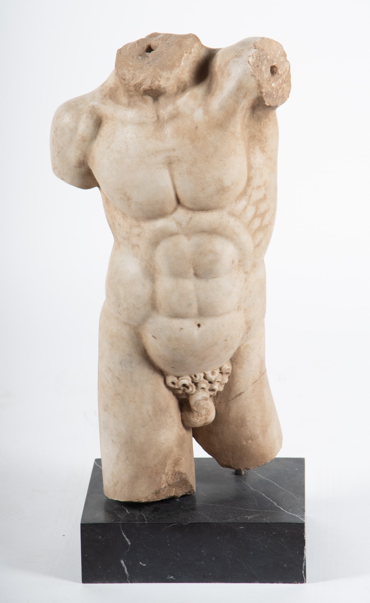 Unknown Artist, 20th Century, Male Torso, granite (1 of 4)