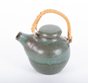A Mid Century Stoneware Teapot