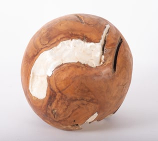 Teak Wood Root Ball with Inlay Shell