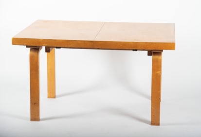Alvar Aalto (1898-1976) for Artek Extending Dining Table