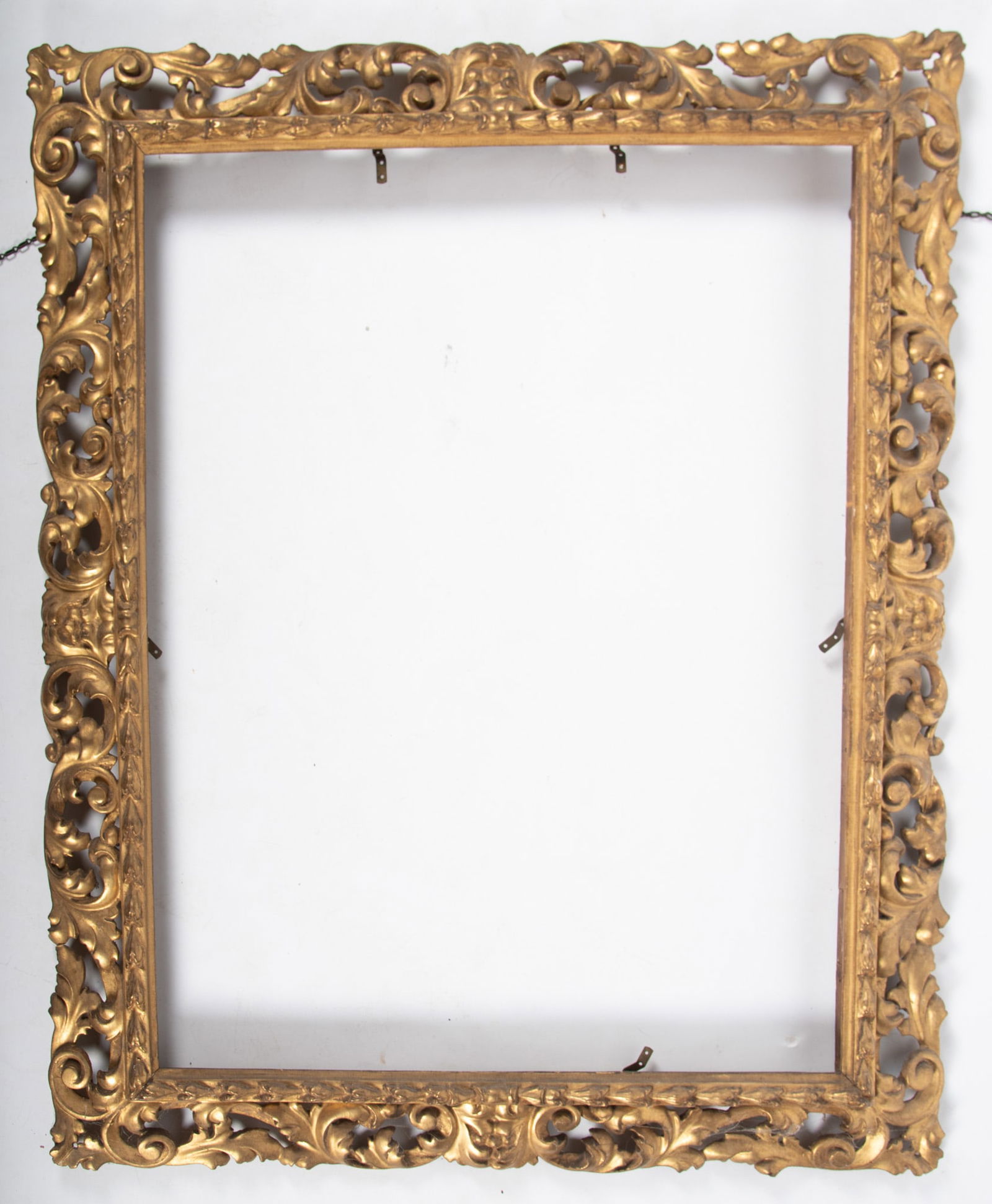 Antique Italian Carved Giltwood Frame (1 of 3)
