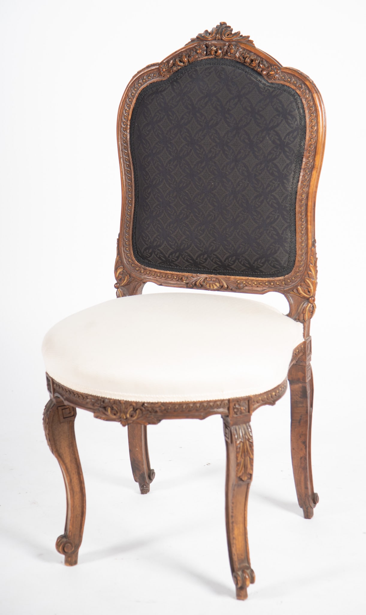 French Louis XV Design Side Chair (1 of 4)