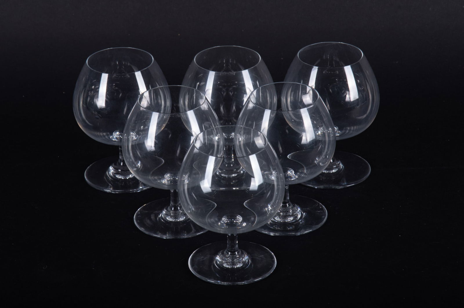 Six Crystal Brandy Snifters, Perfection by Baccarat (1 of 3)