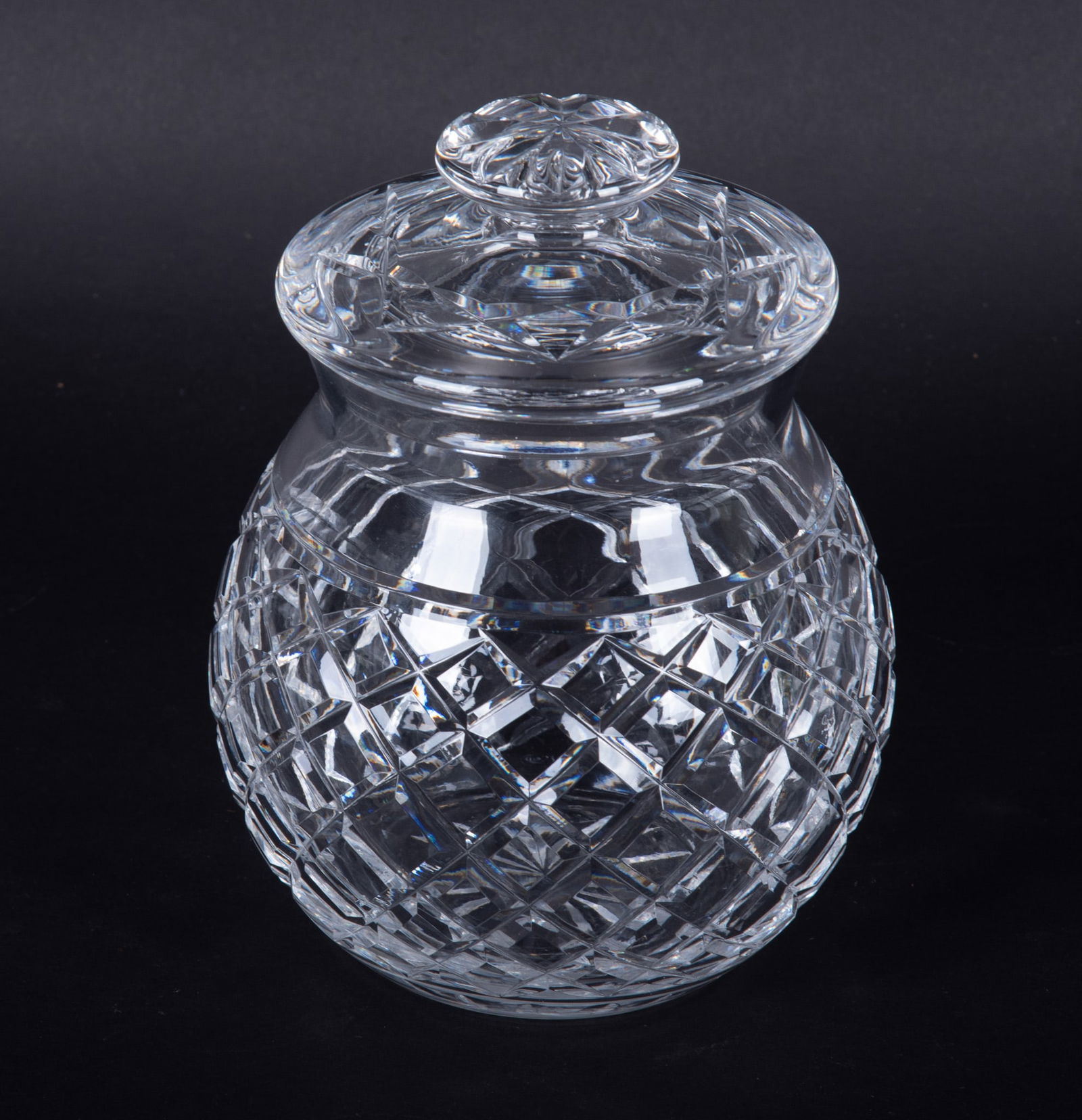A Waterford Crystal Biscuit Barrel (1 of 3)