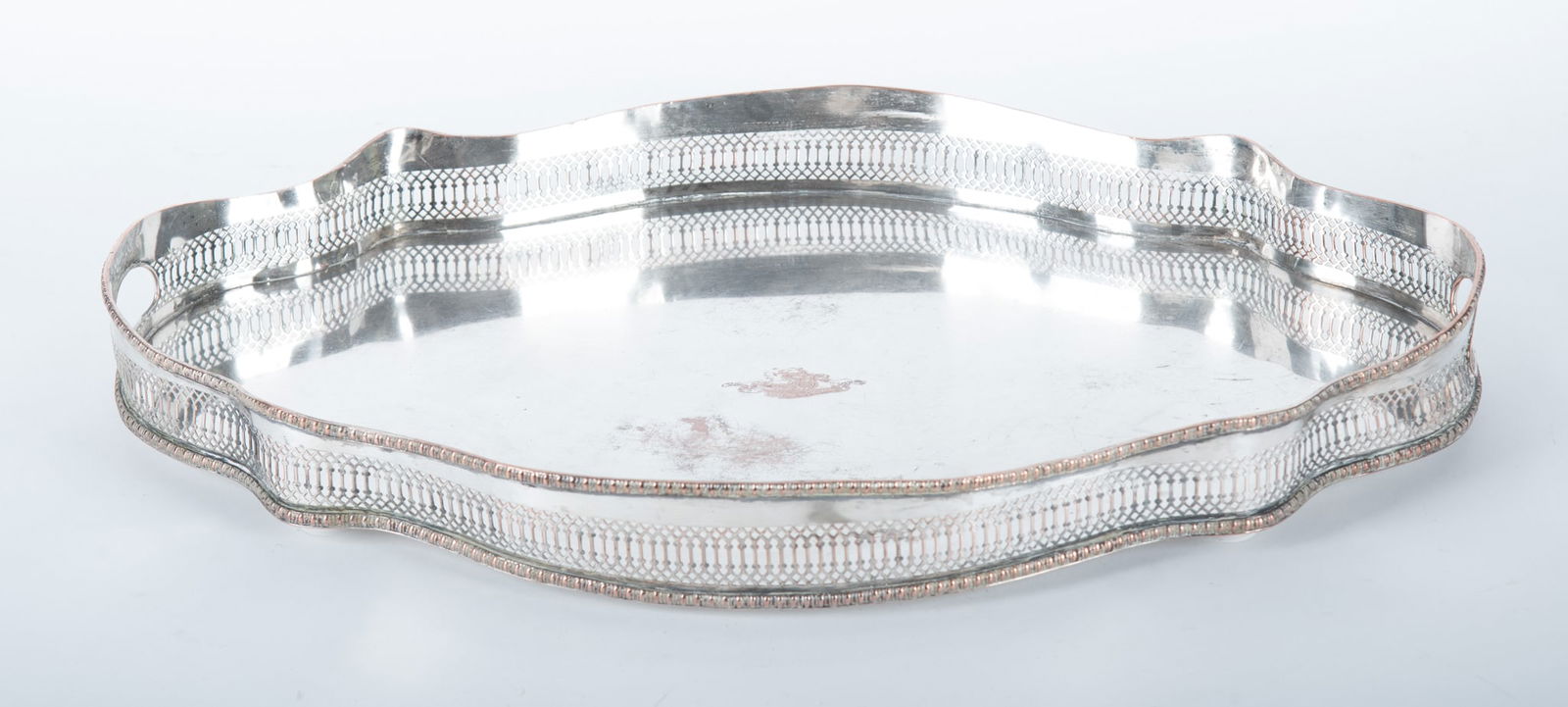 Sheffield Style Galleried Butler's Tray, 19th Century (1 of 4)