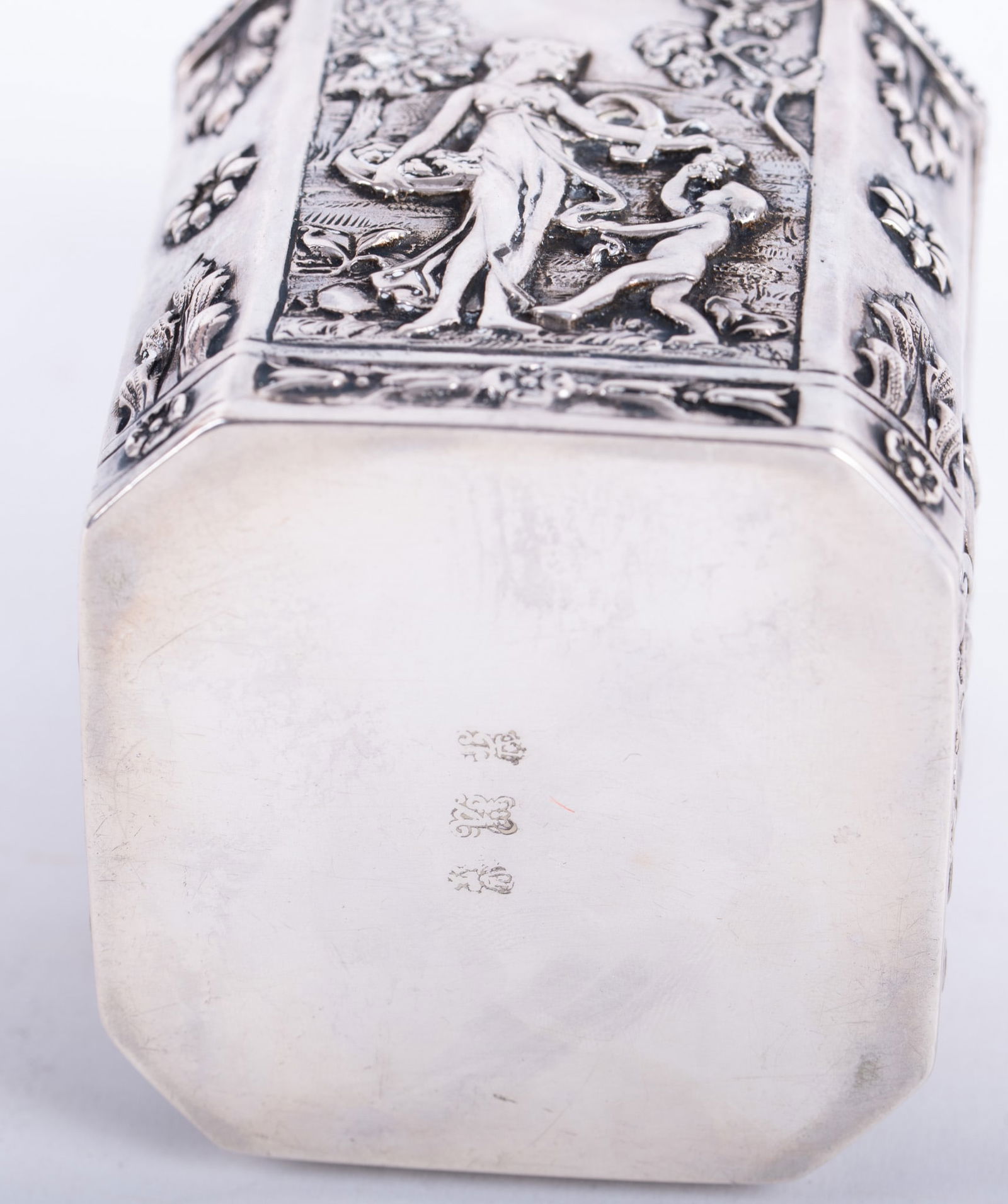 Hanau Silver Tea Caddy - 5