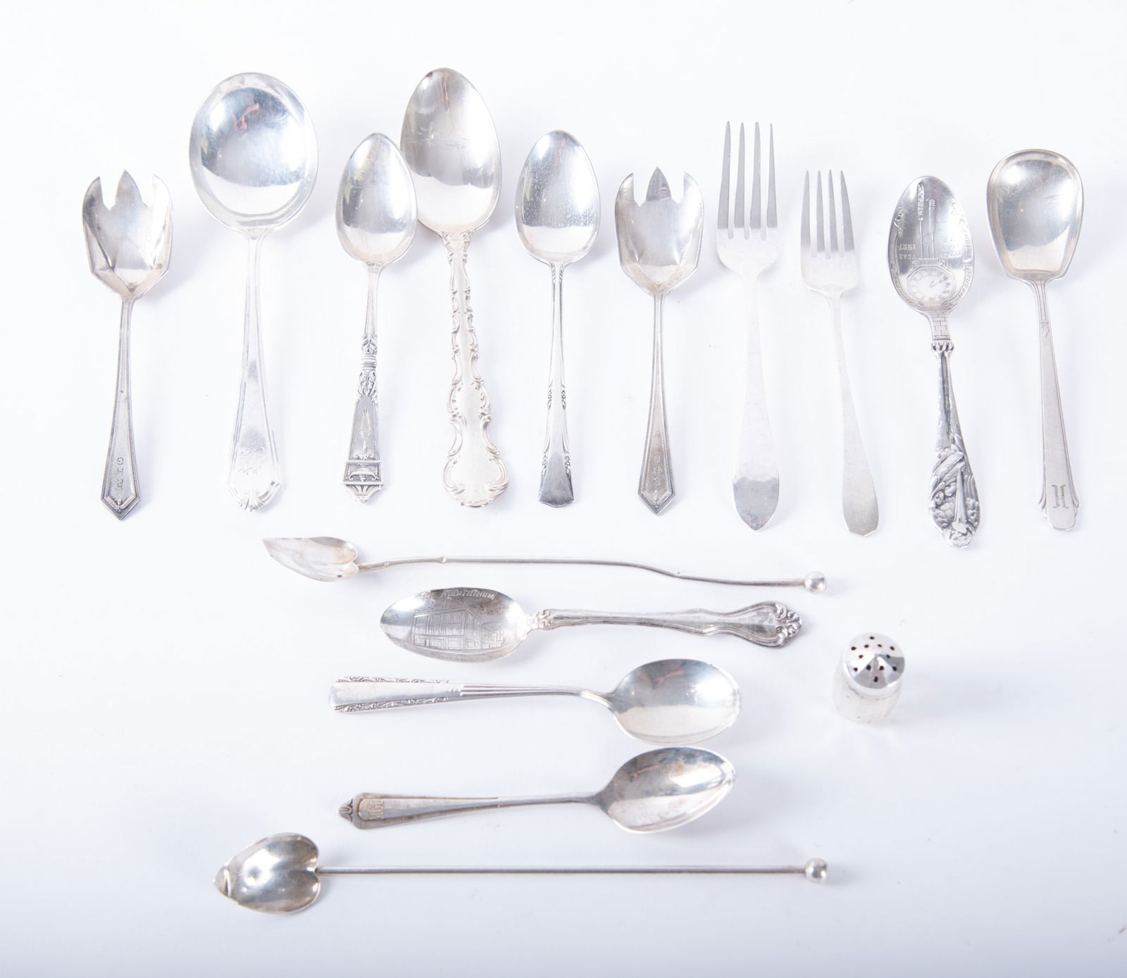 Collection Miscellaneous Sterling Silver, Primarily Spoons (1 of 3)