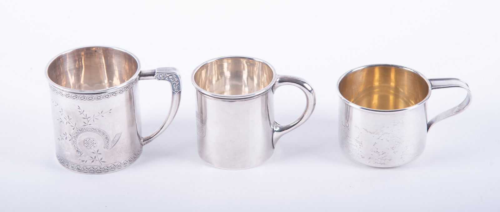Three Sterling Baby Cups (1 of 3)