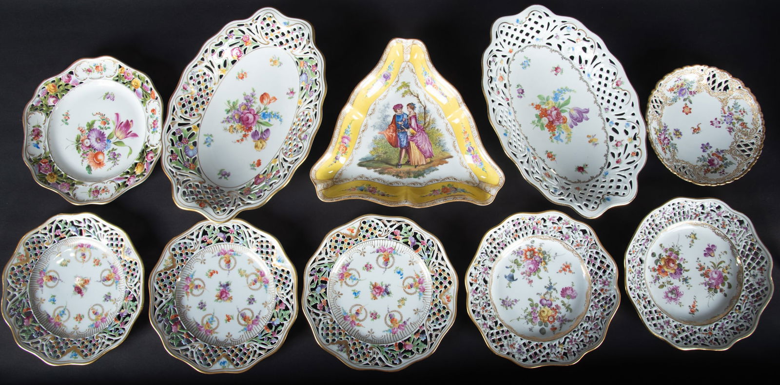 A Collection of German Porcelain Serving Pieces (1 of 5)