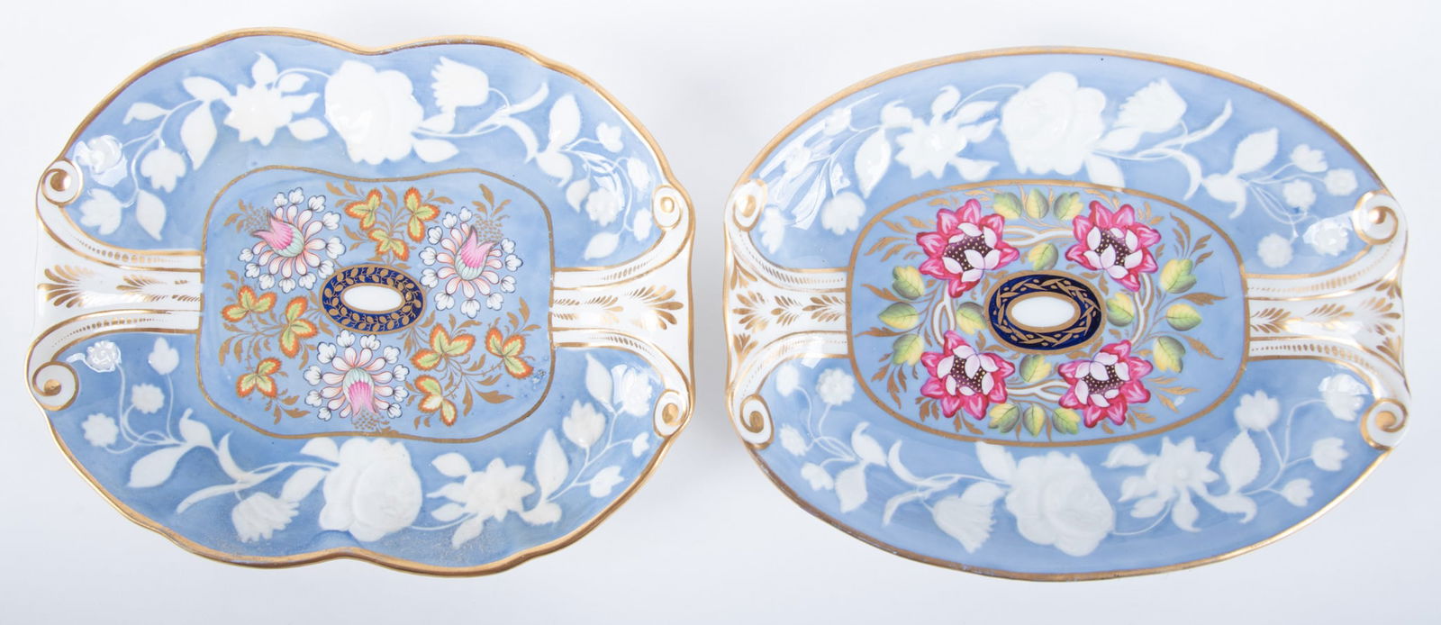 Two Antique English New Hall Porcelain Serving Dishes (1 of 4)